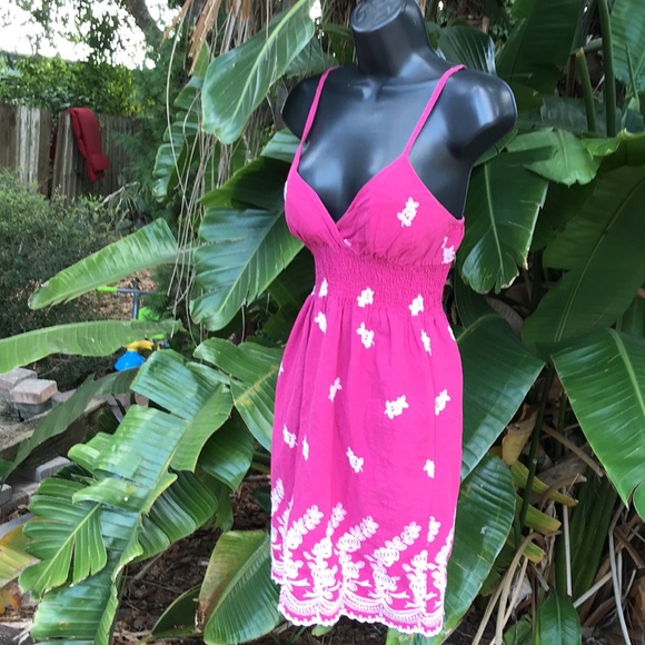 Embroidered slip dress - Picture 3 of 6